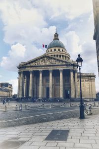 View of historic building against sky