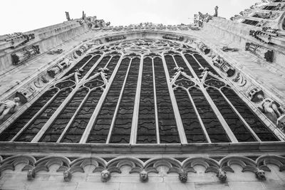 Low angle view of temple building