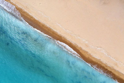 Aerial view of beach
