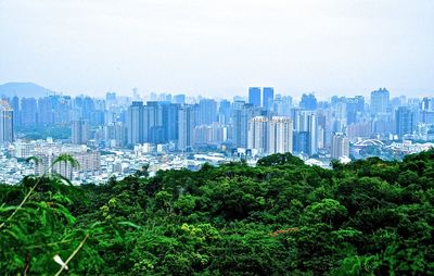 Cityscape against sky