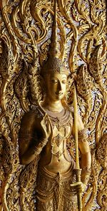 Close-up of statue