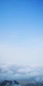 Low angle view of clouds in blue sky
