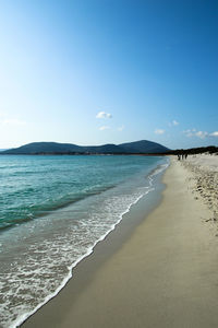 Scenic view of beach