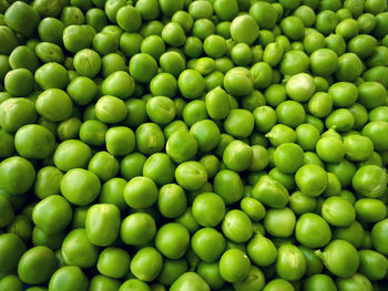 Full frame shot of green apples