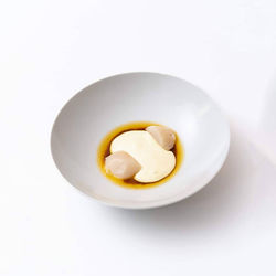 High angle view of food on white background