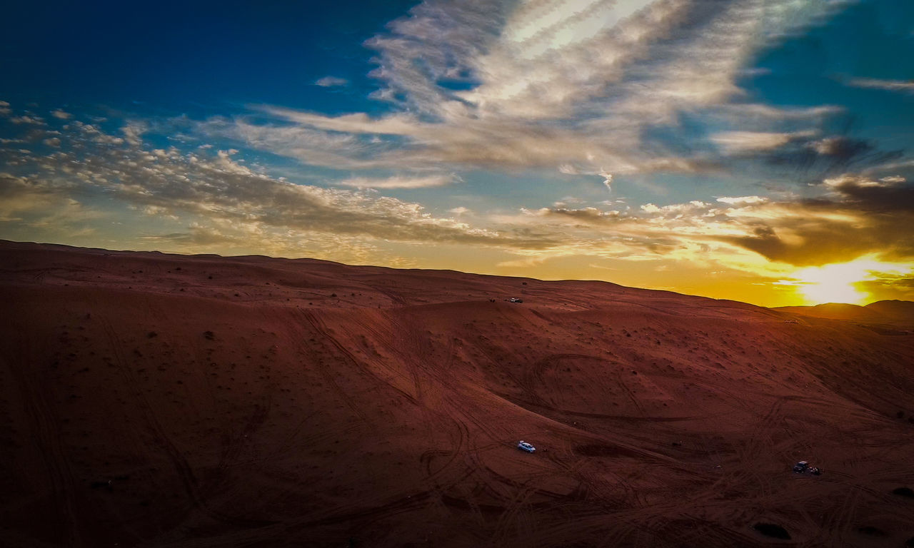 sunset after tye rains in Riyadh Saudi Arabia Mountains #EyeEm Sunset_collection #Sunrise #sunset #sky #travel Saudi Arabia Riyadh Dronephotography Landscape_Collection Azzydoon Desert Desert Landscape Dji Sunset And Clouds
