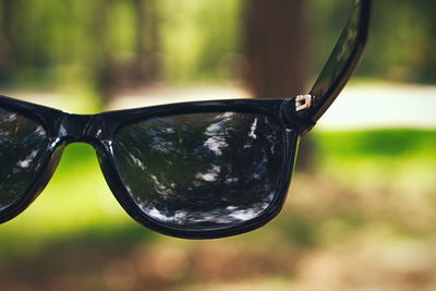 Close-up of sunglasses 