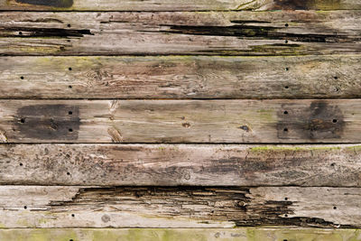 Close-up of wooden plank