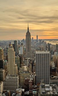 New york seen from top of the rock