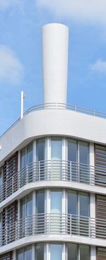 Low angle view of building against sky