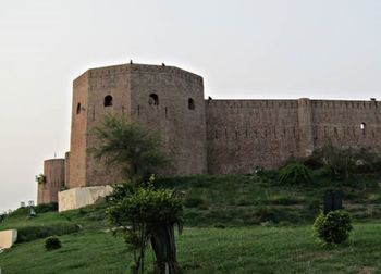 View of fort against the sky