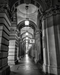 Corridor of building