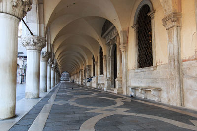 Corridor of building