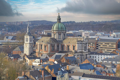 The church of saint-loup in the capital of wallonia, namur