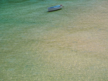Boats in sea