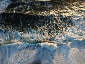 Aerial view of sea