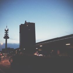 View of bridge in city