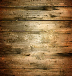 Full frame shot of wooden planks