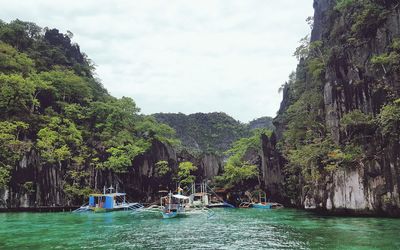 Scenic view of sea