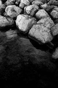 Stones in sea