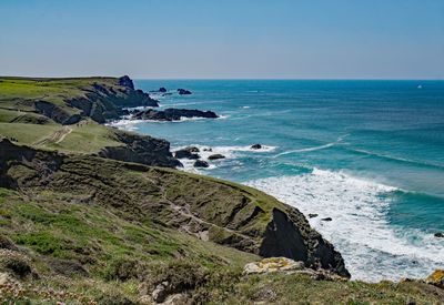 Cornish coast