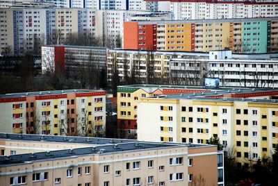 Buildings in city