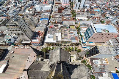 Aerial view of city