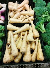 Vegetables in market