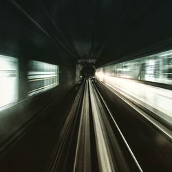 Railroad station platform