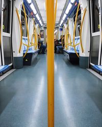 Cars in corridor