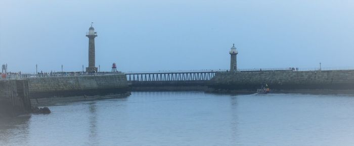 Built structure in water