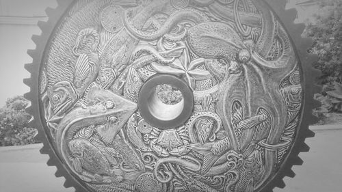 Architectural detail of building