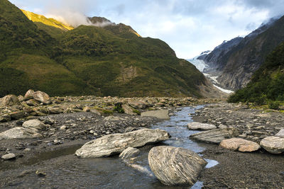 Franz josef glacier in new zealand