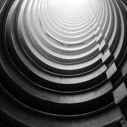 Full frame shot of spiral staircase