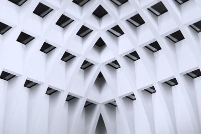 Low angle view of ceiling