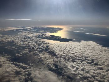 Scenic view of cloudscape against sky