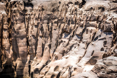 Full frame shot of rock formation