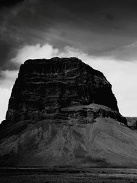 View of rock formations