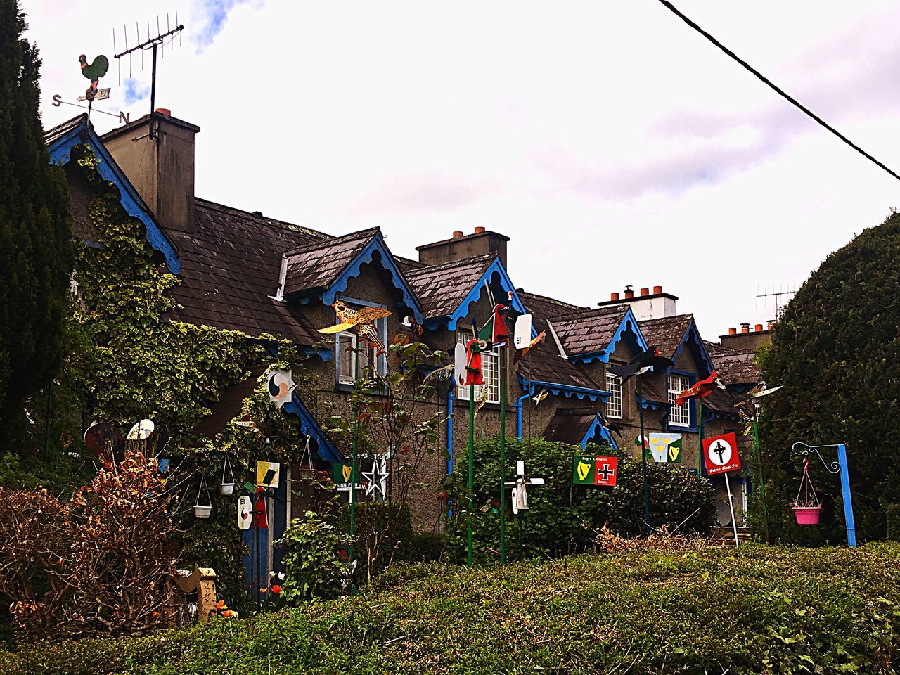 HOUSE AGAINST SKY