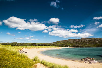 Scenic view of calm sea