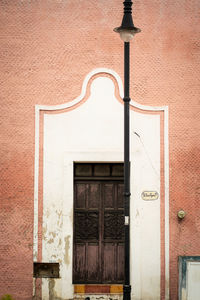 Interior of old building