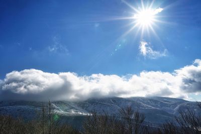 Scenic view of clouds in sky