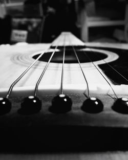 Close-up of guitar