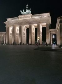 Low angle view of historical building