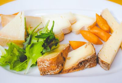 Close-up of food in plate