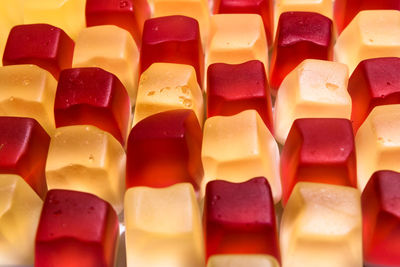 Full frame shot of multi colored candies