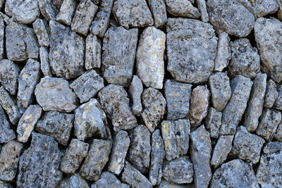 Full frame shot of stone wall