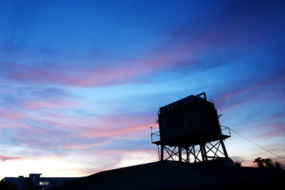Low angle view of built structure against sky