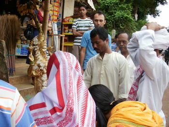 Group of people in traditional clothing