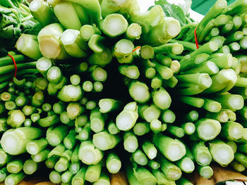 Full frame shot of fruits for sale in market